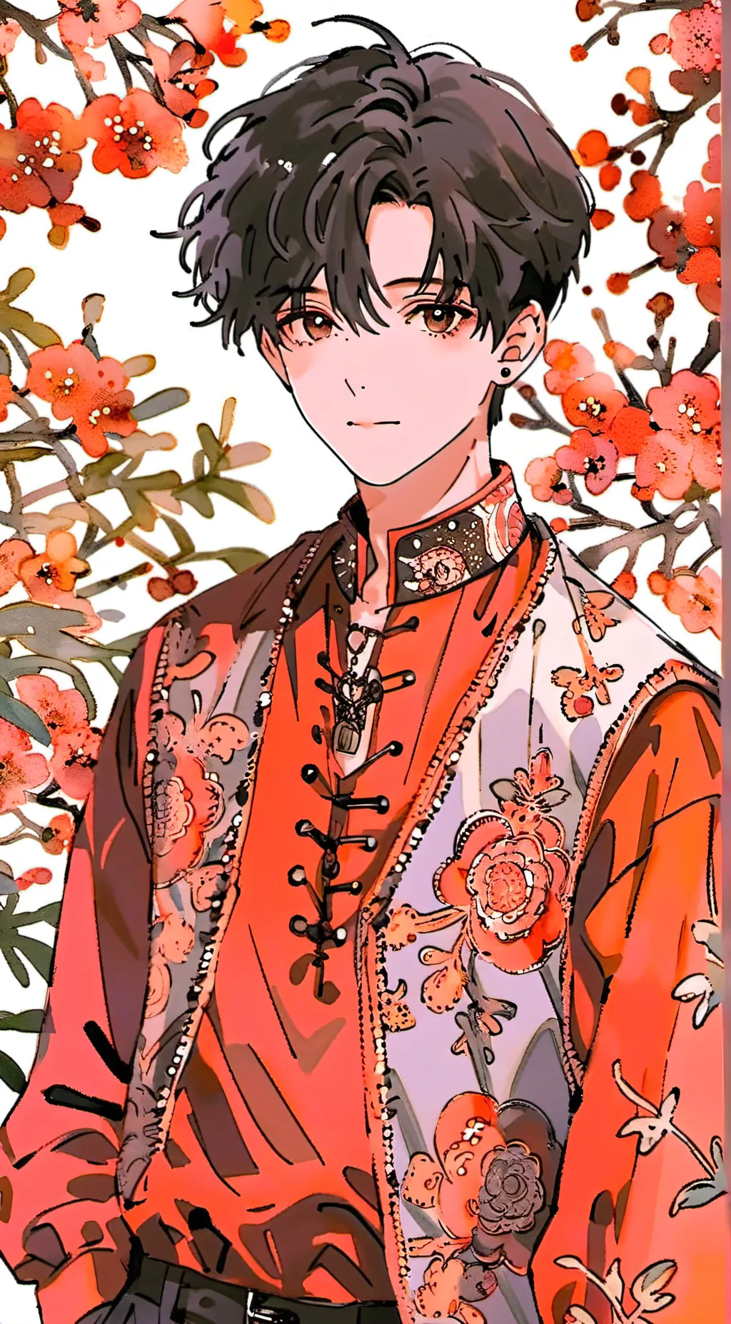 ai character: Aaron  background