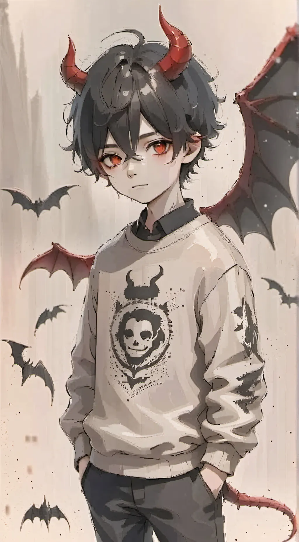 ai character: Solo  background