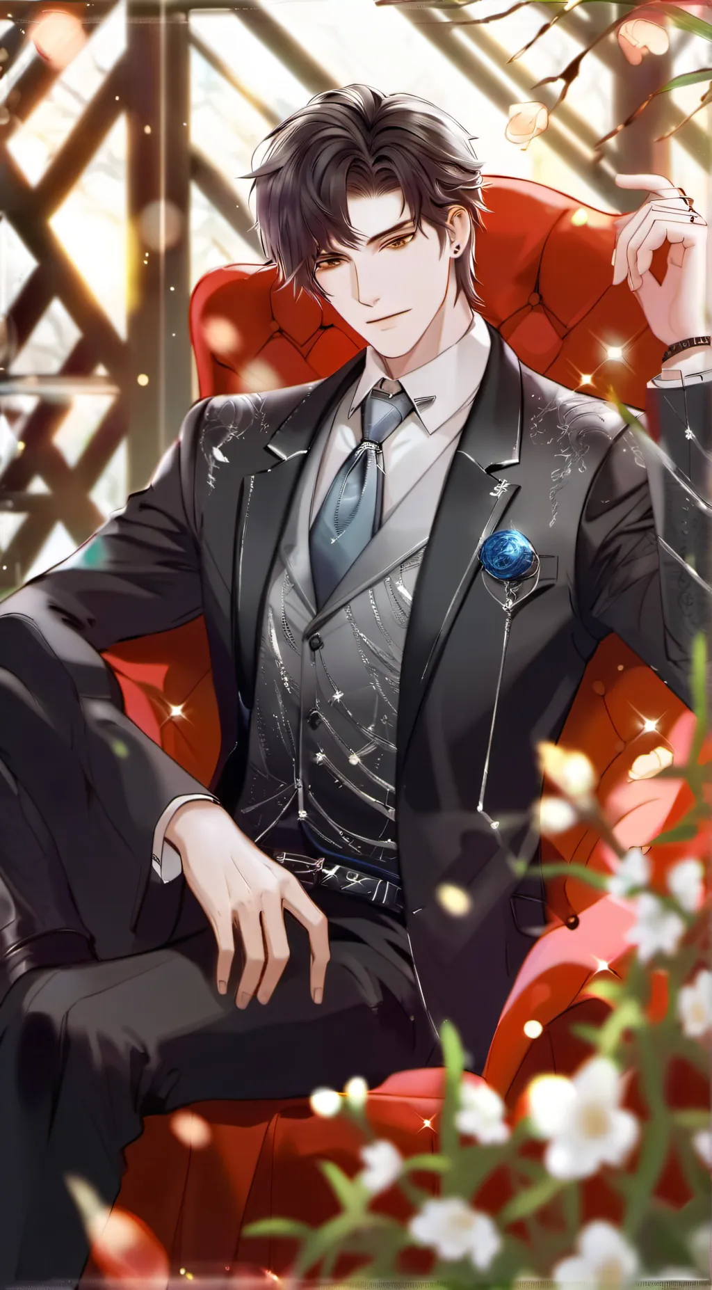 ai character: Justine background