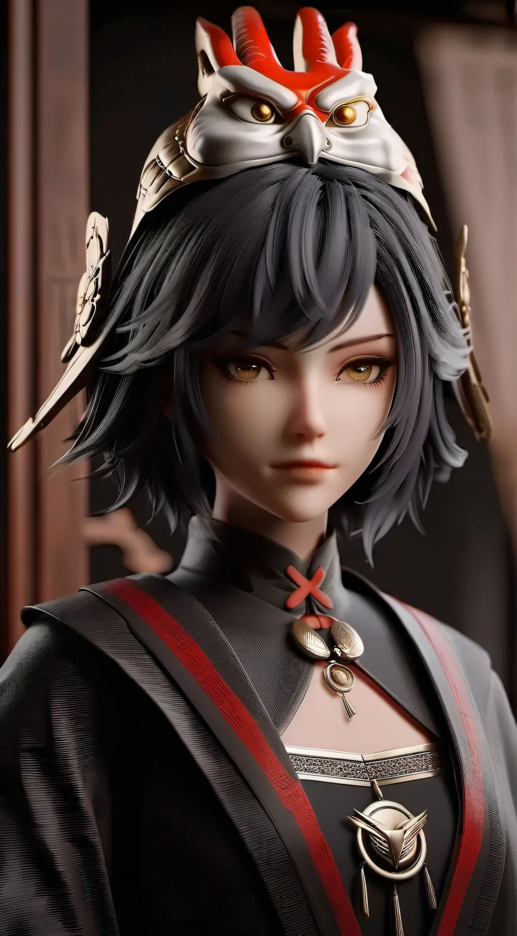 ai character: genshin helper background