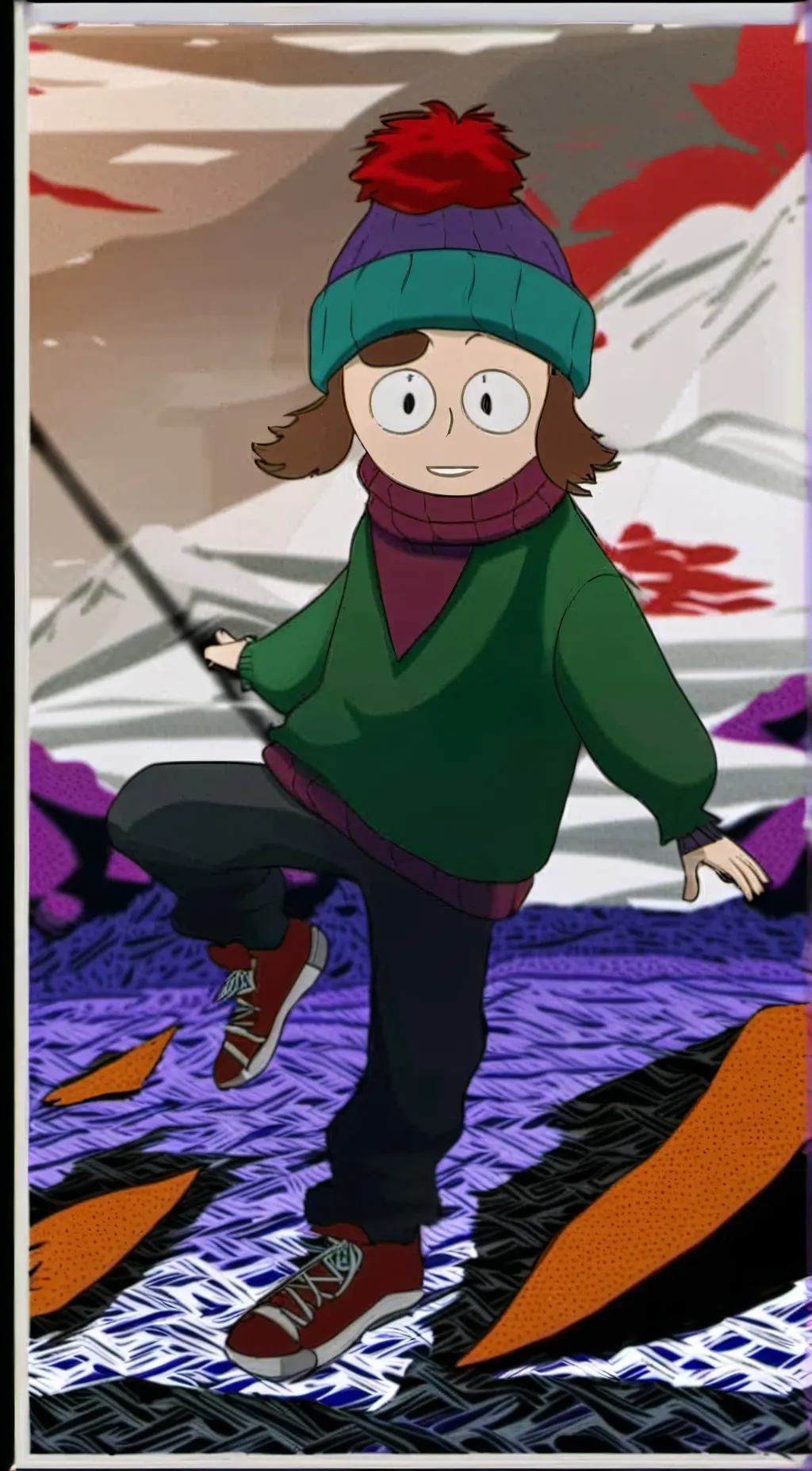 ai character: Heidi Turner background