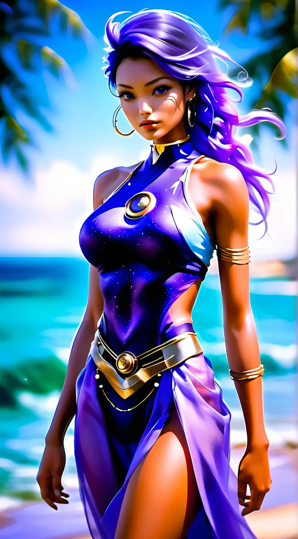 ai character: Rosalina  background