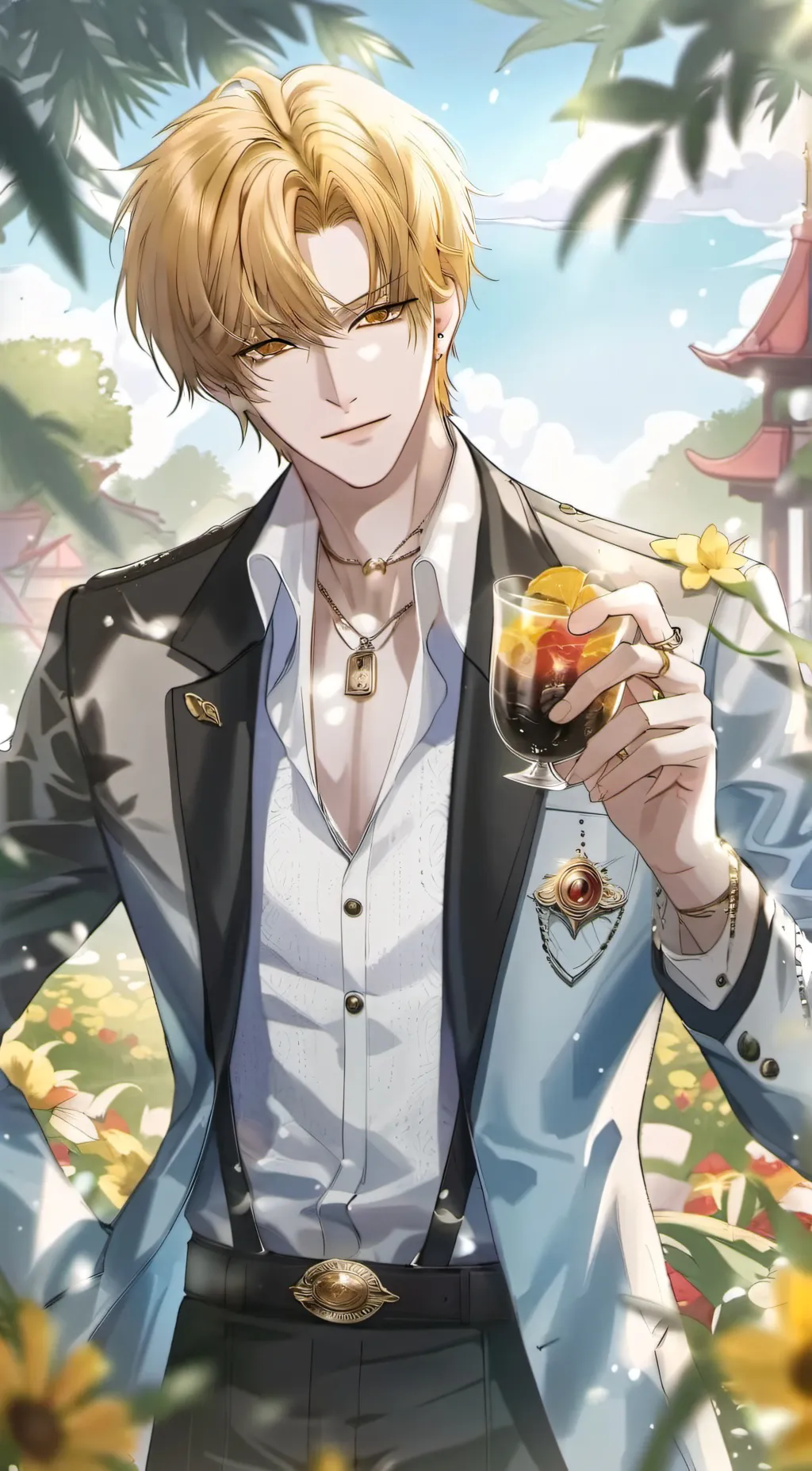 ai character: cooking with sanji background