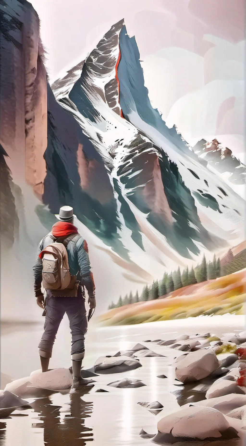 ai character: tadc  background