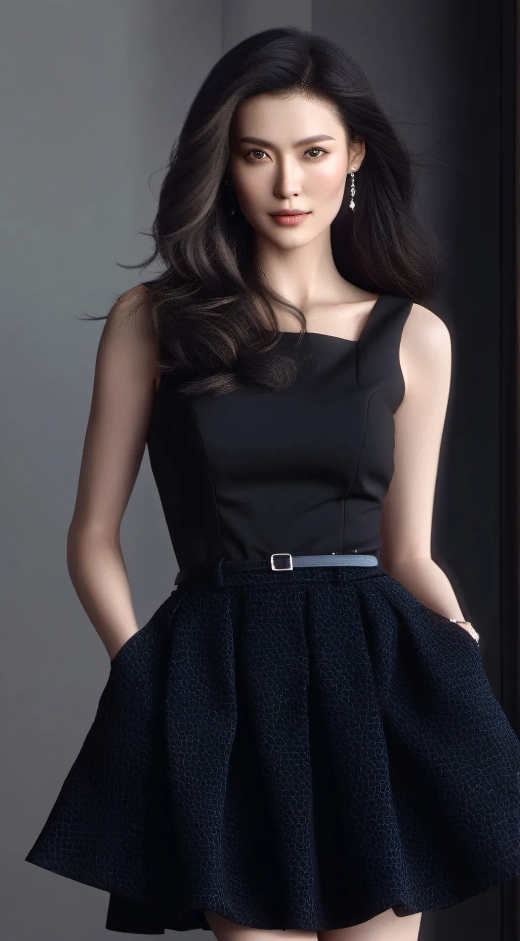 ai character: Selena background