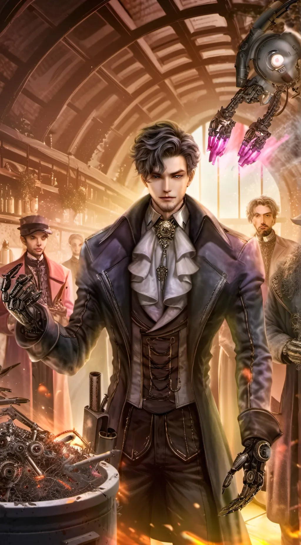 ai character: Stupid Robotics background