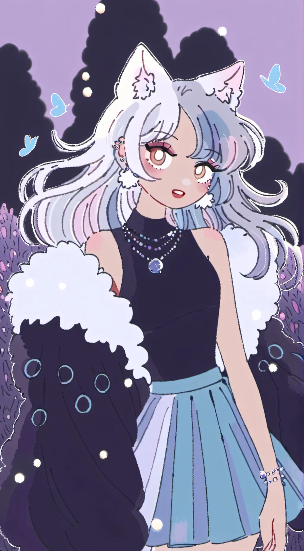 ai character: Hyena boss background