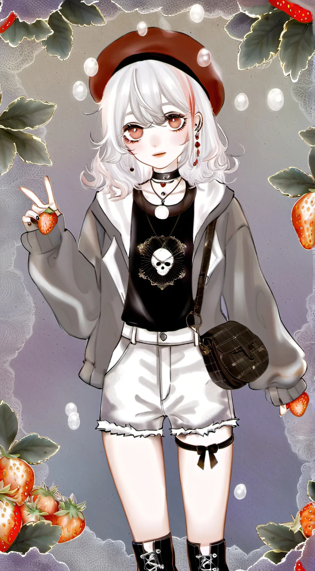 ai character: lilly background