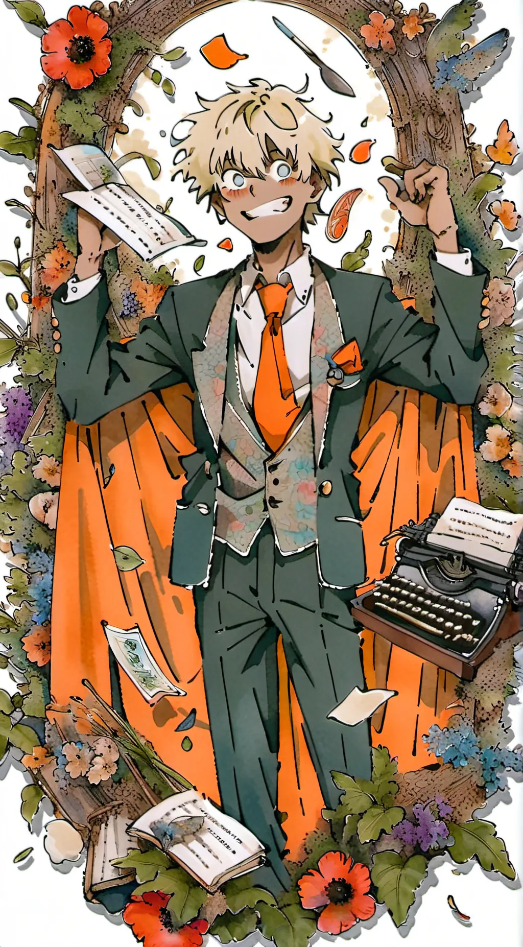 ai character: Baldago background