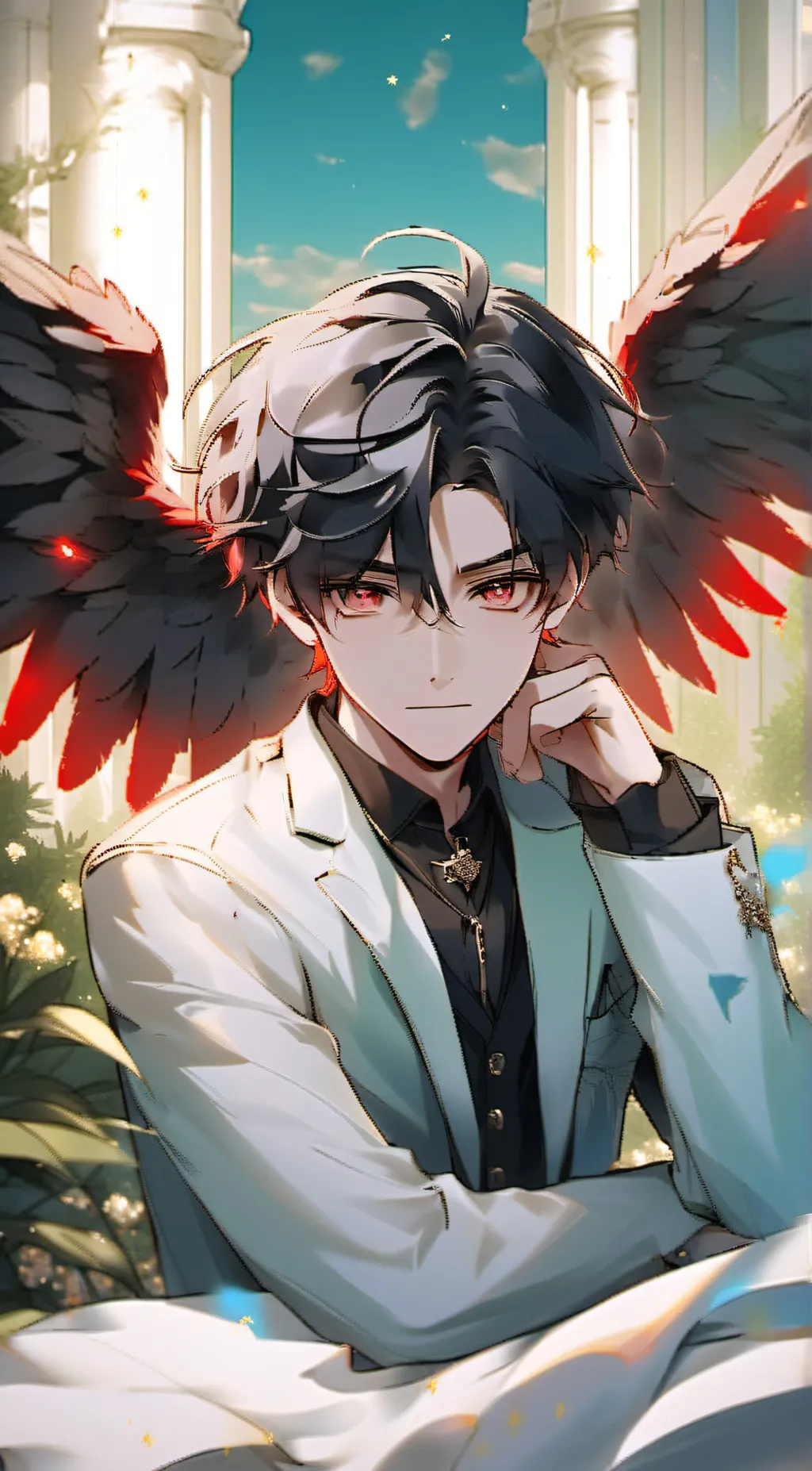 ai character: Oliver background