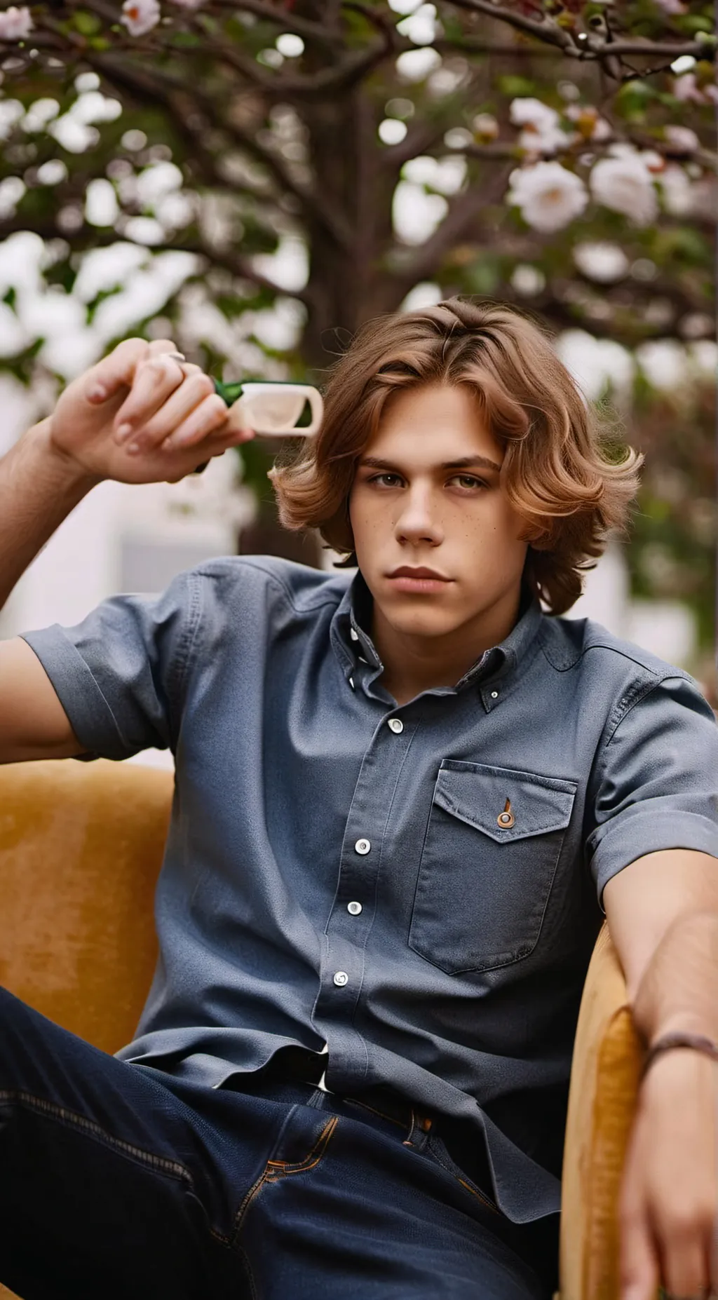 ai character: The kid laroi background