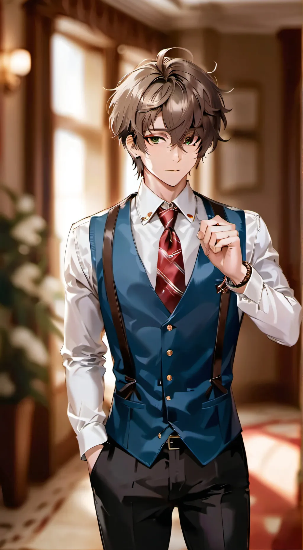 ai character: Archer background