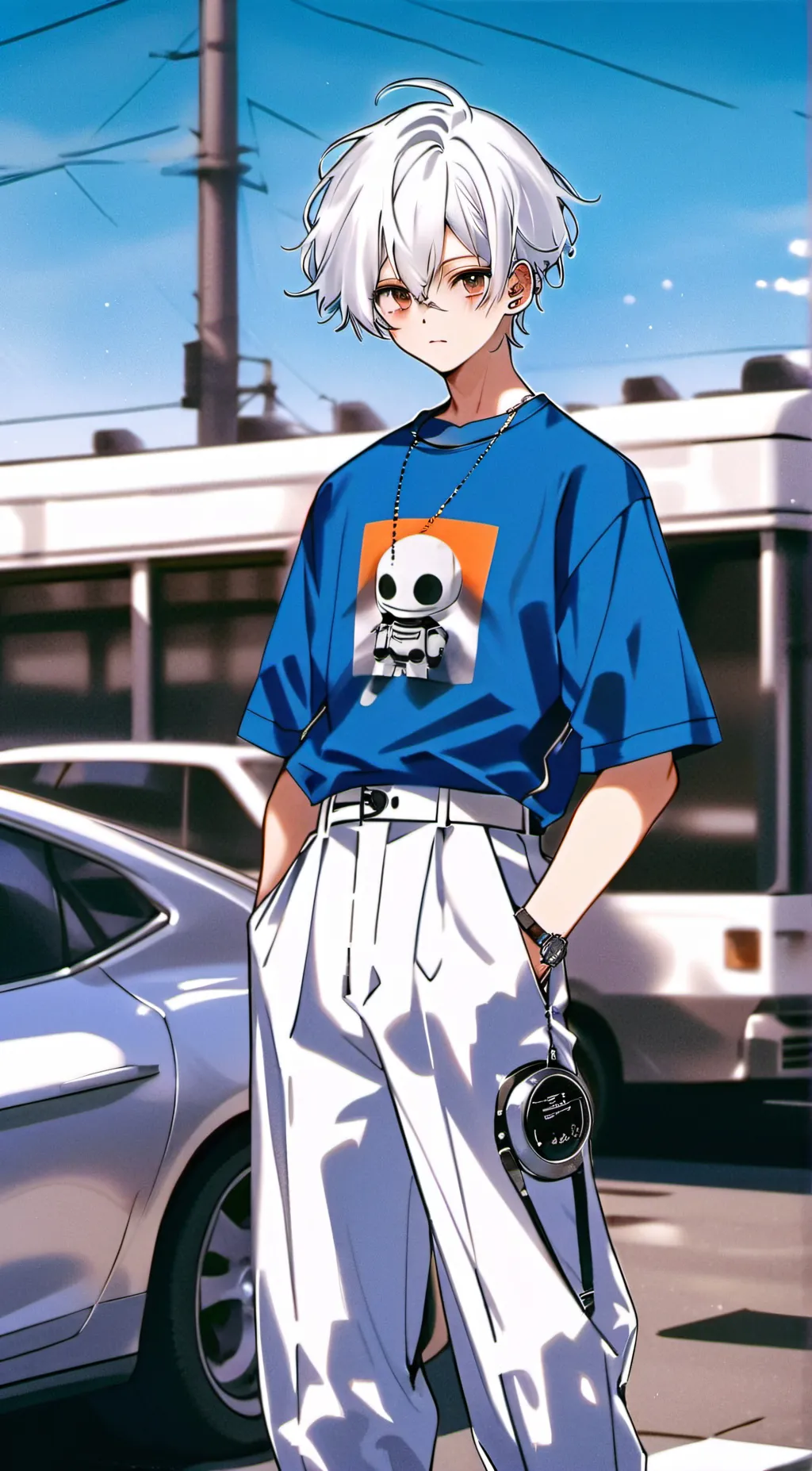 ai character: ein x ain background