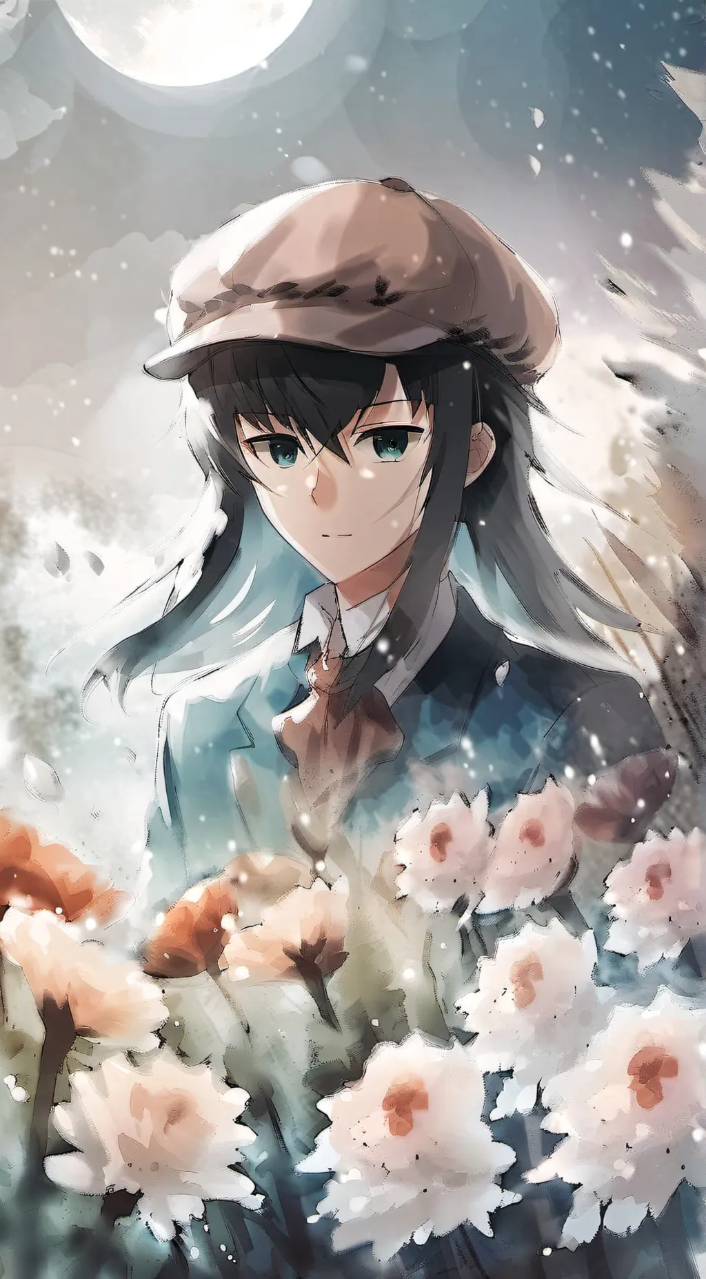 ai character: Muichiro Tokito  background