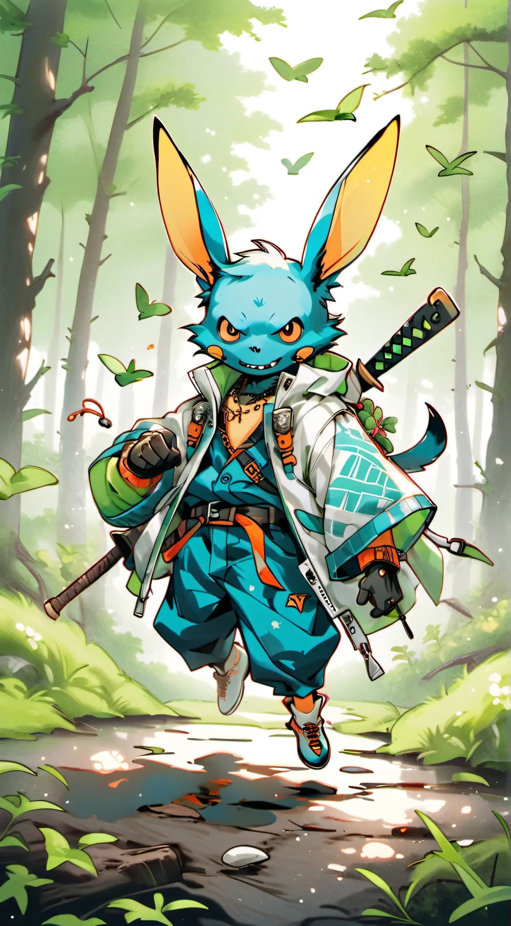 ai character: Fastbat background