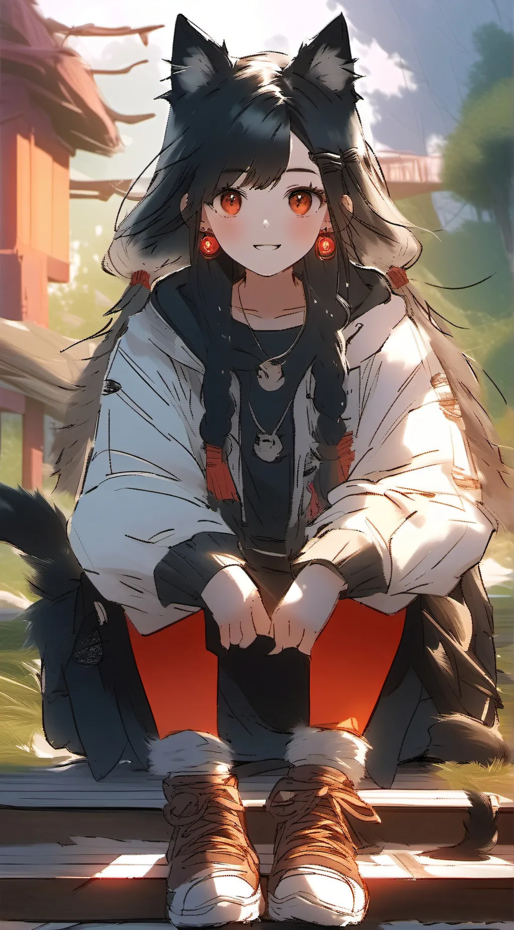 ai character: Sylvia  background