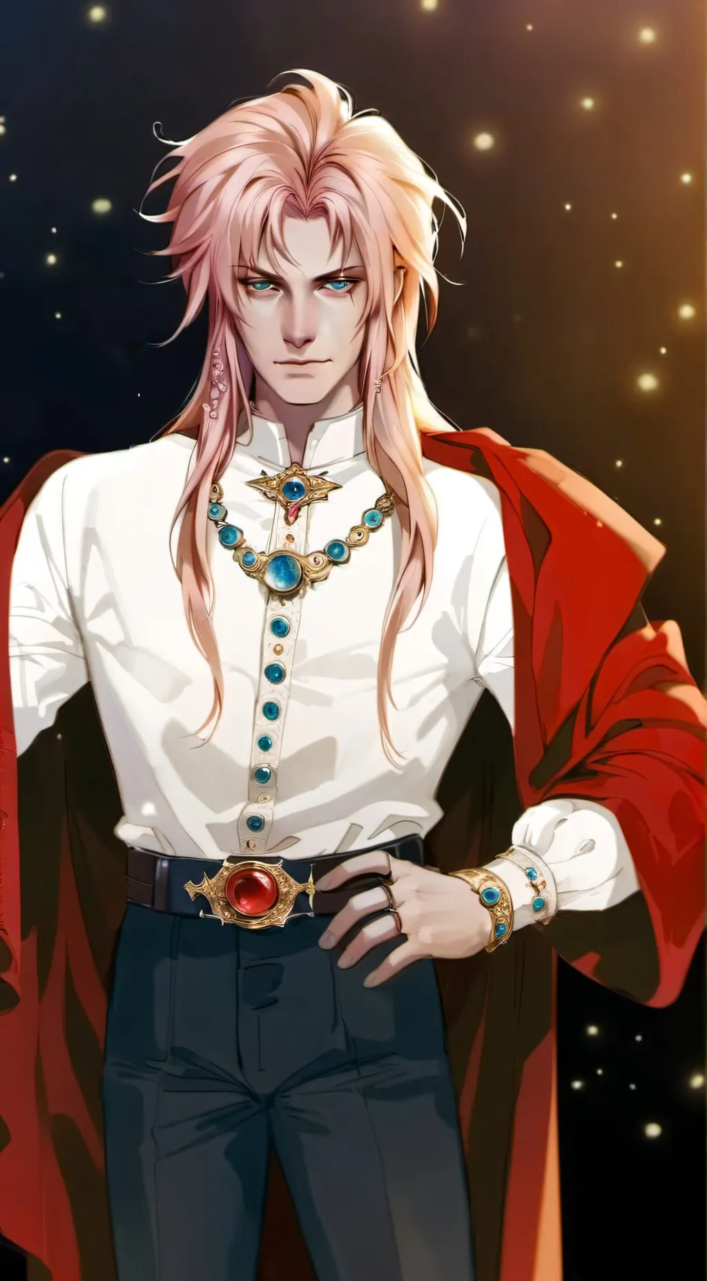ai character: jareth  background