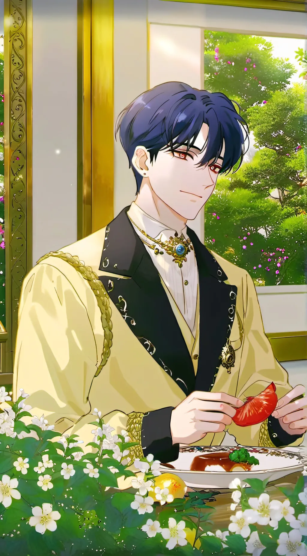 ai character: Max background