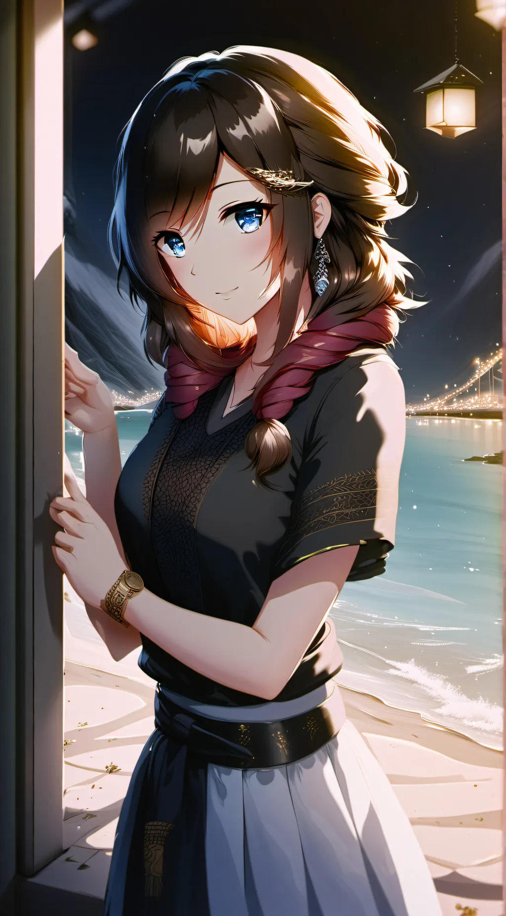 ai character: Lily background