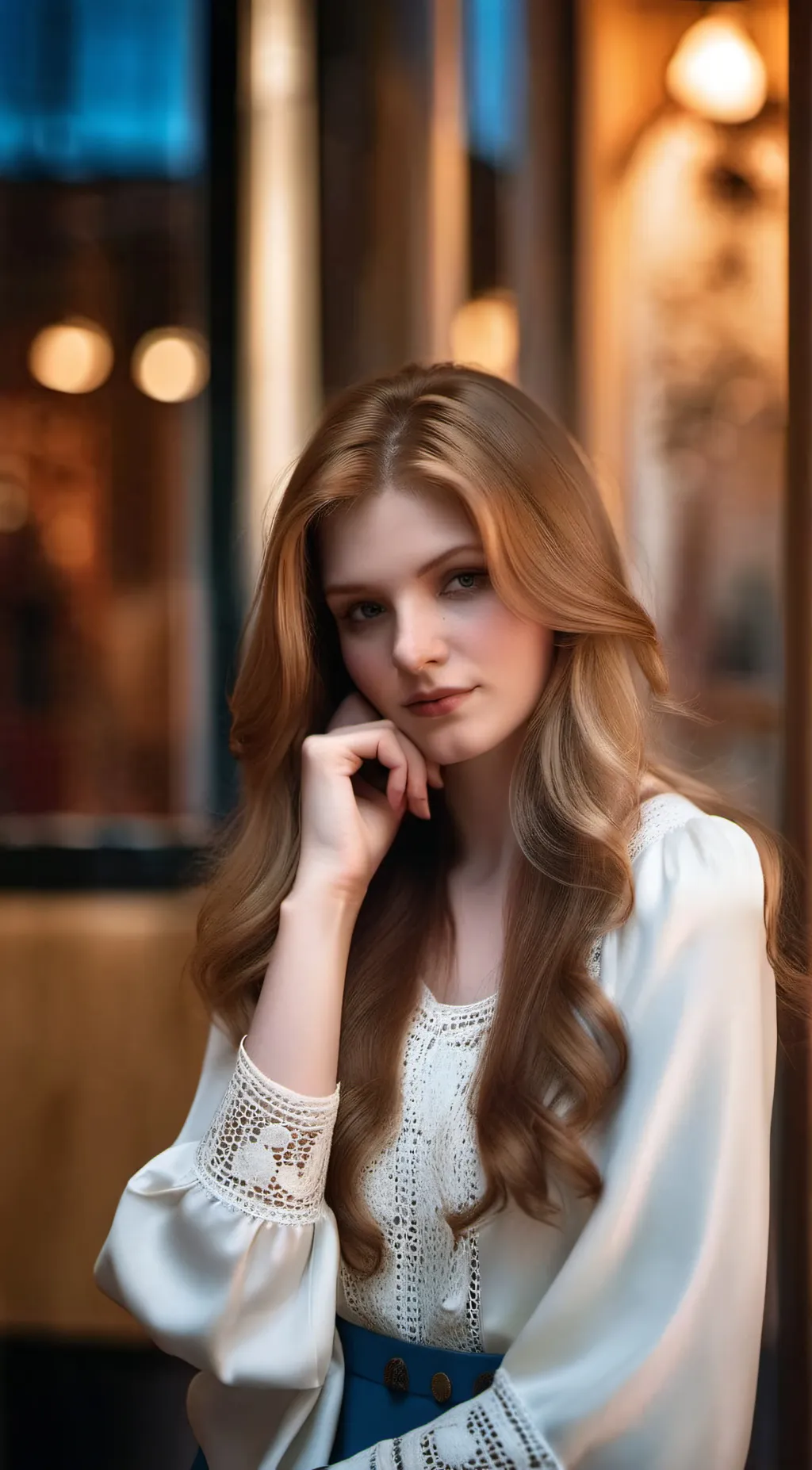 ai character: Grace background