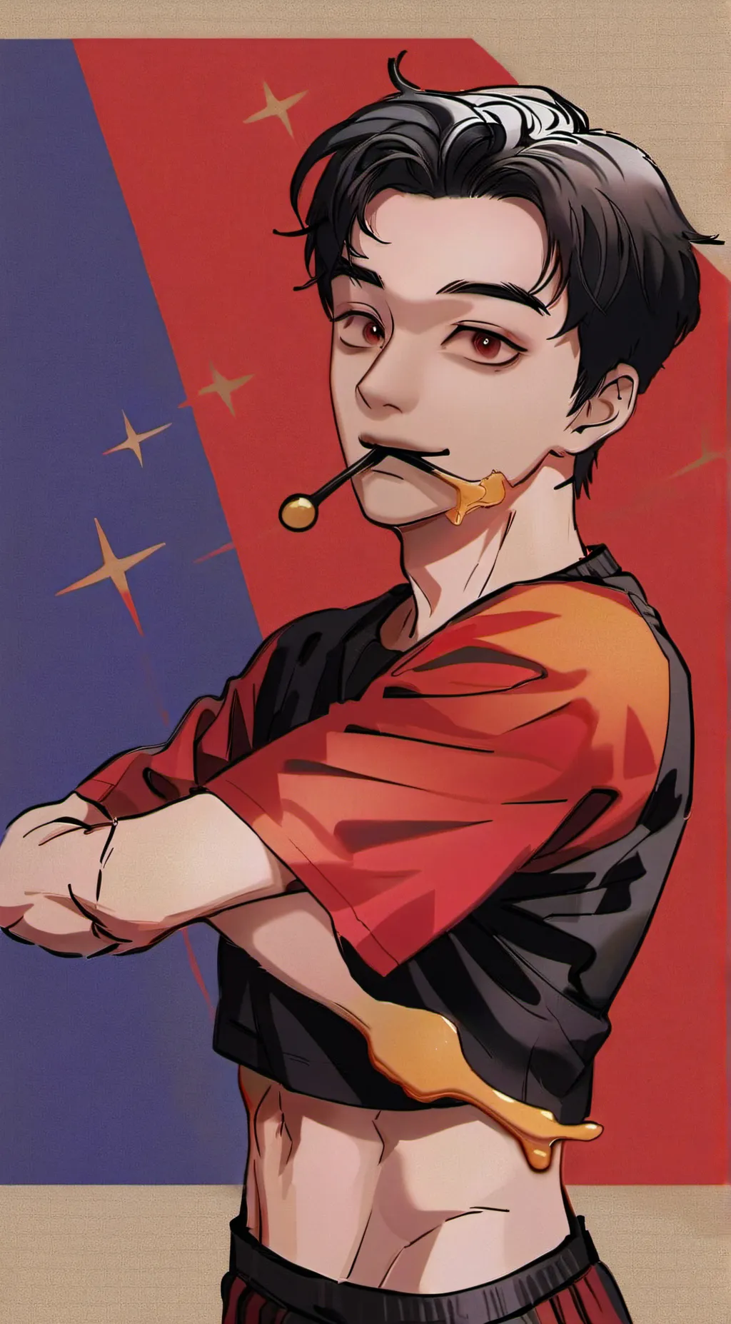 ai character: Nikolas  background