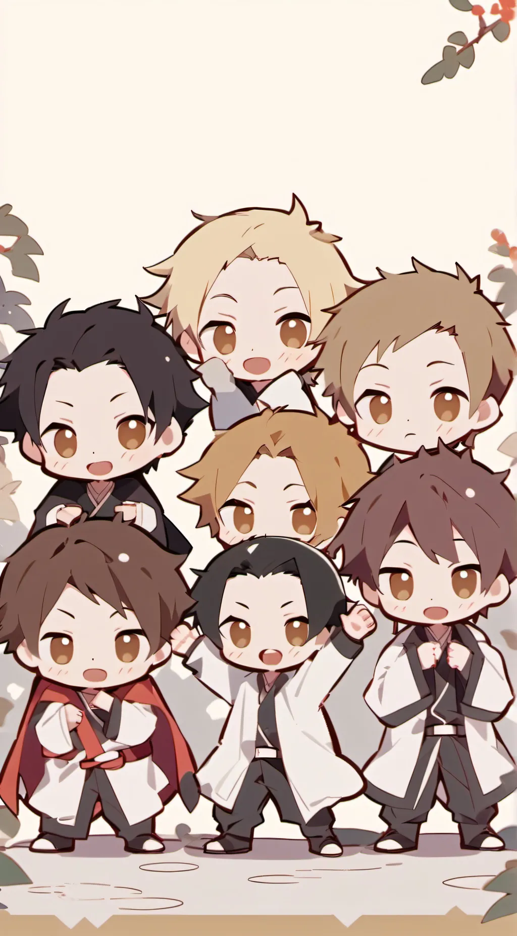 ai character: SKZ&Enhypen (mad)  background