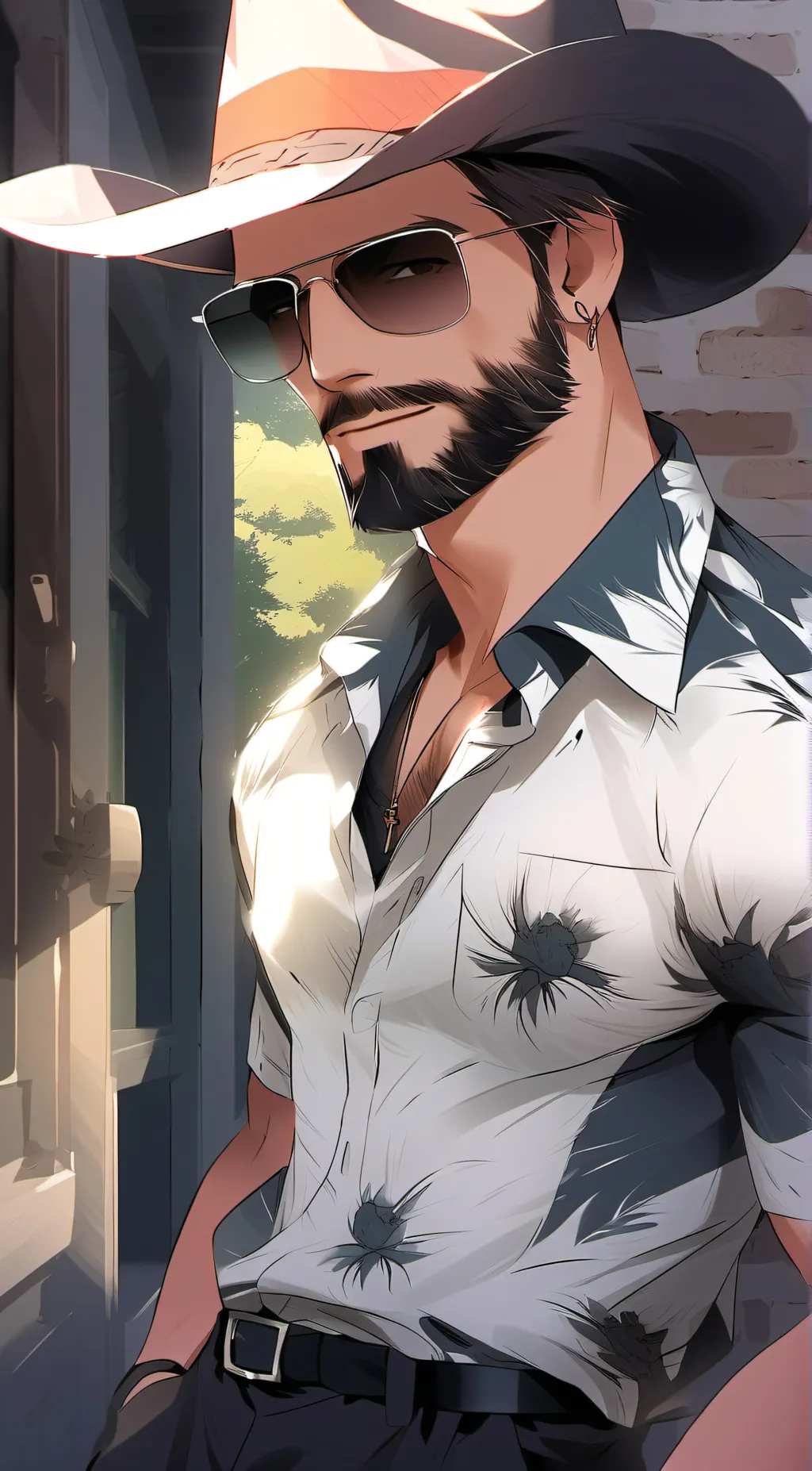 ai character: Jackson  background