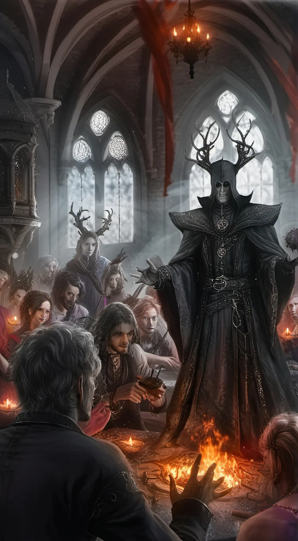 ai character: Venom  background