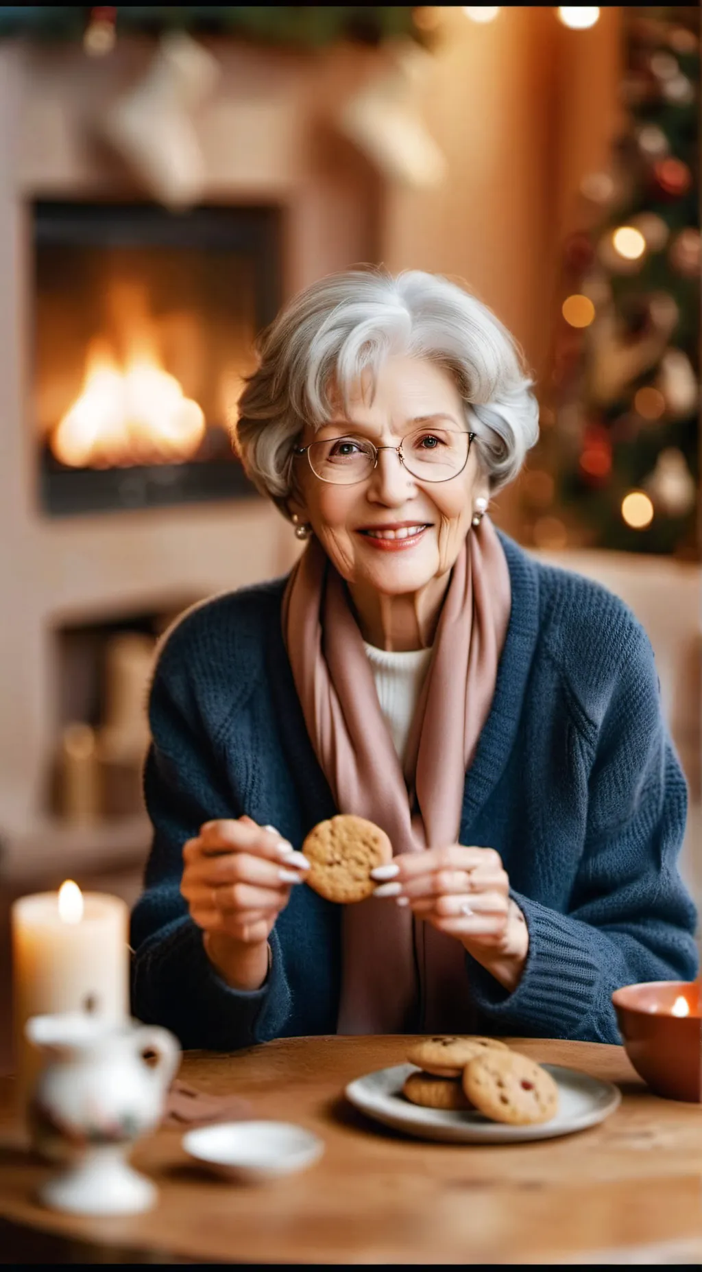 ai character: Grandma background