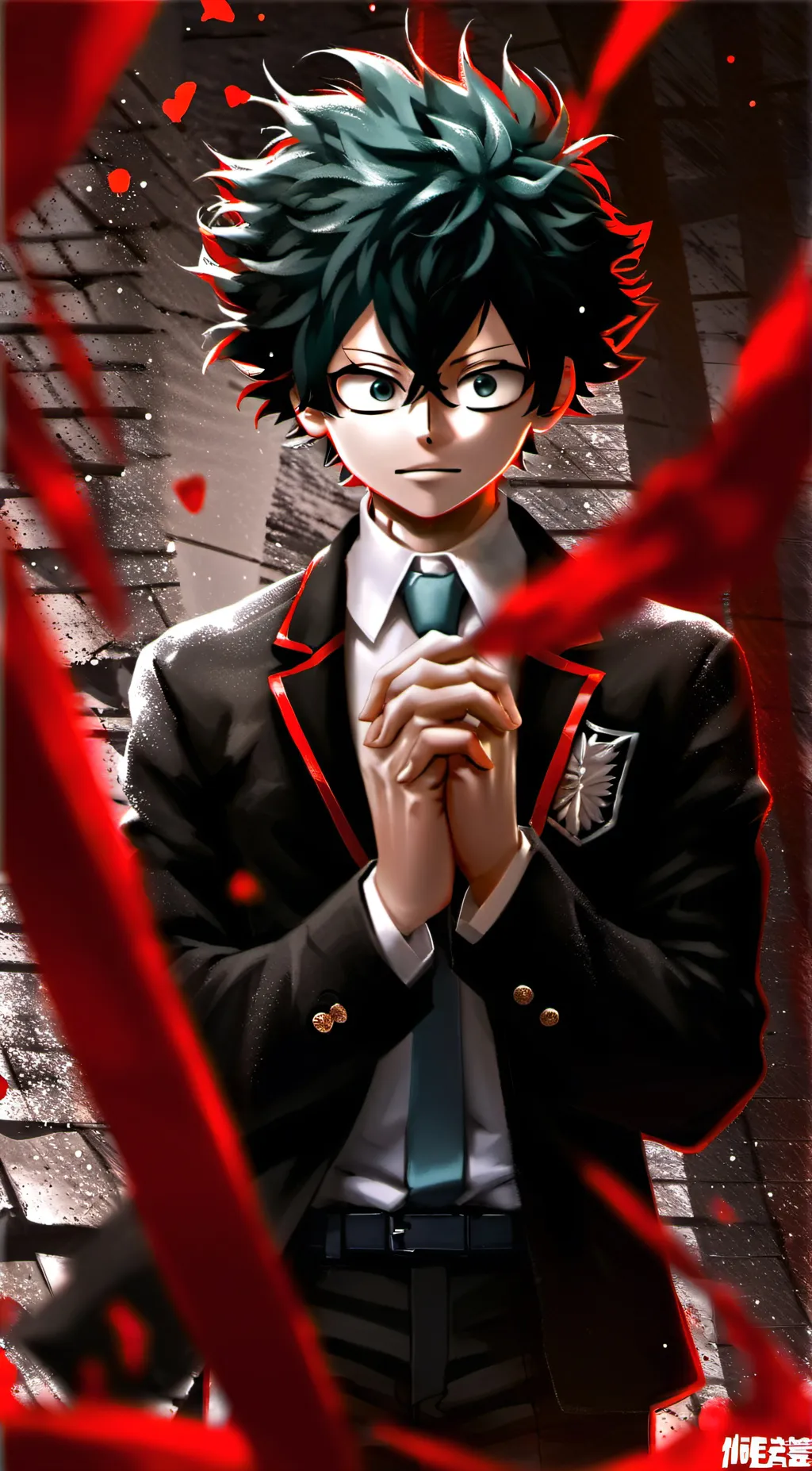 ai character: MHA spy background