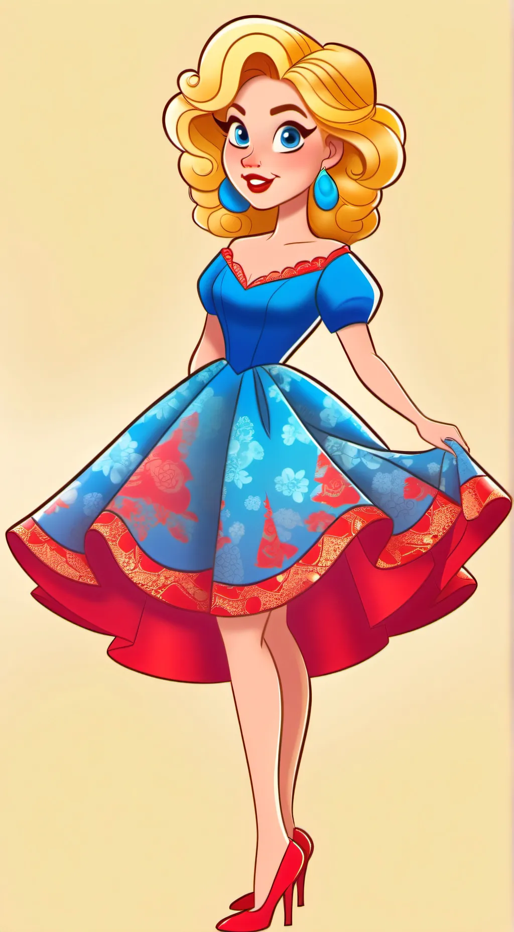 ai character: Grace background