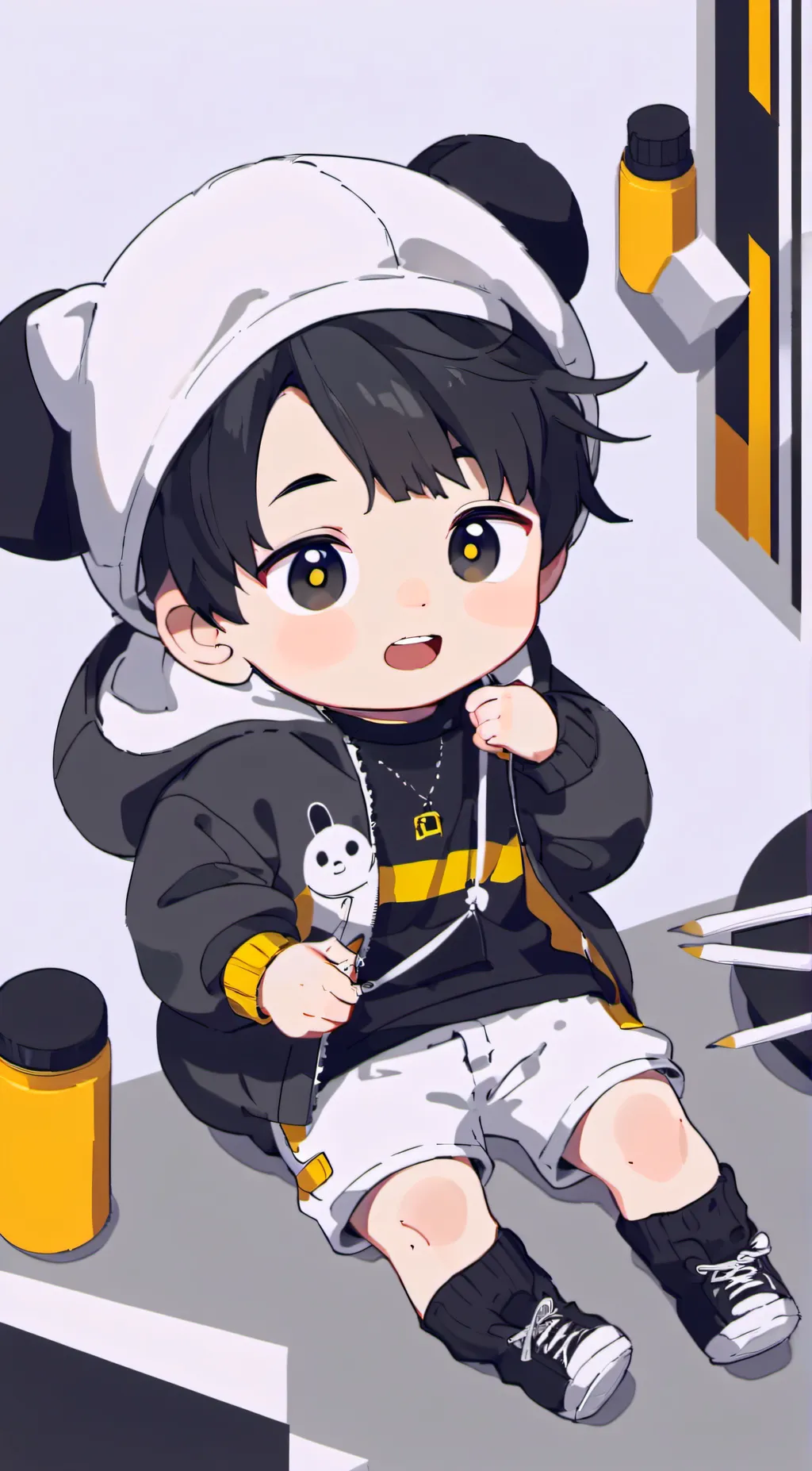 ai character: Miles background