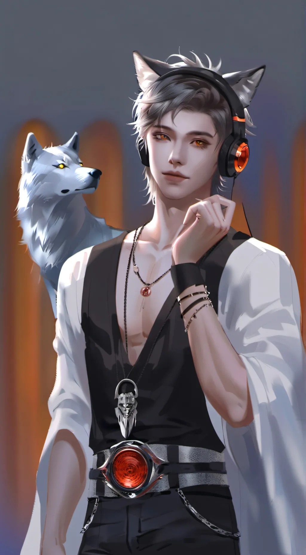 ai character: Niko  background