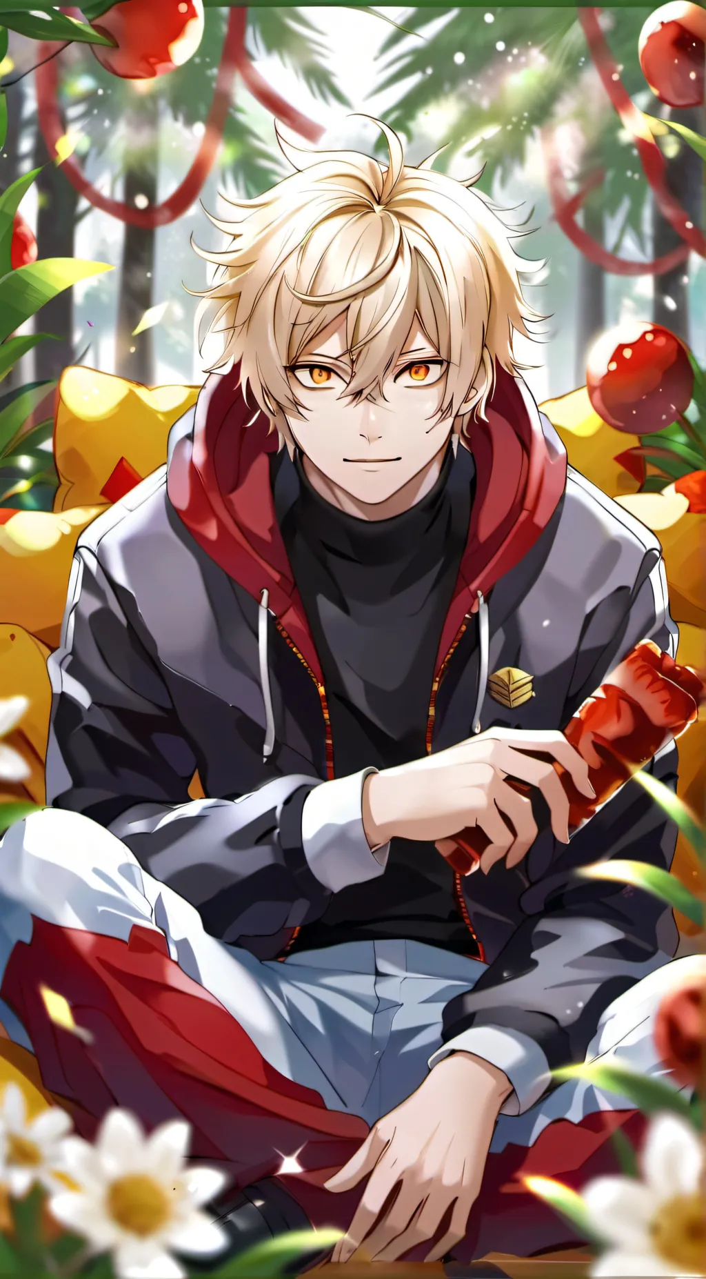 ai character: husband bakugo background