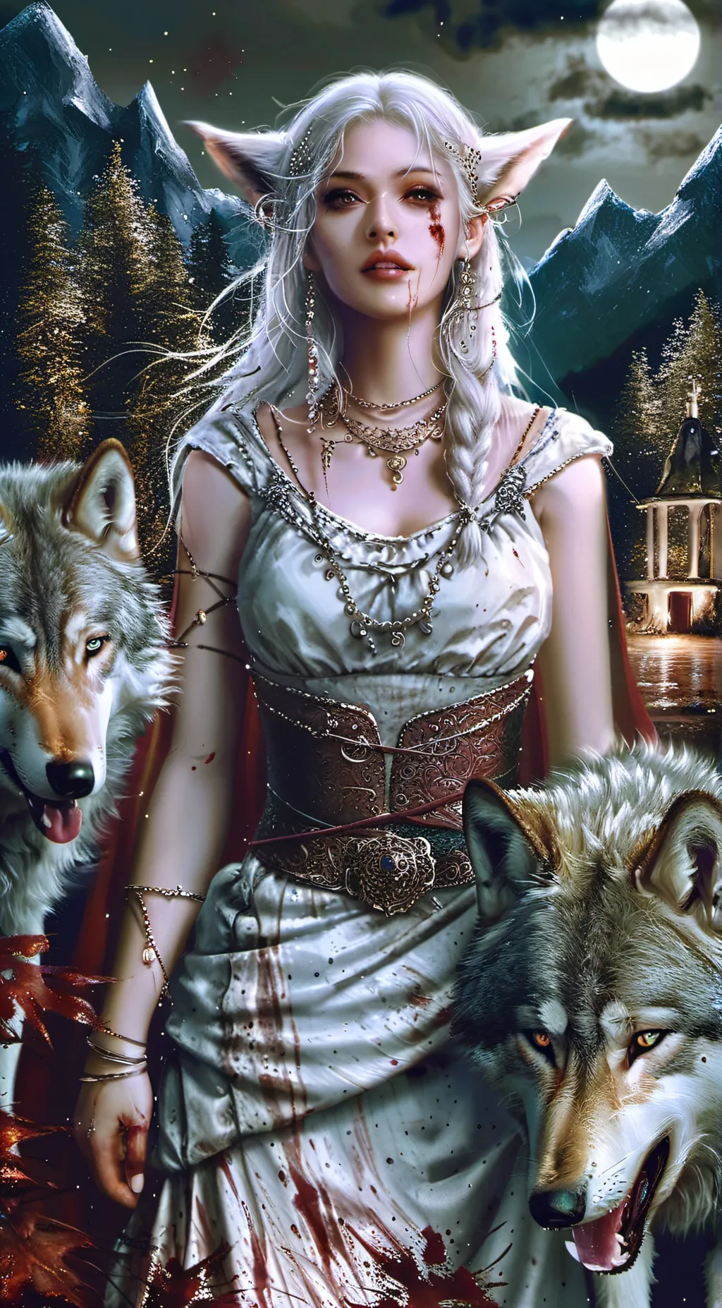 ai character: Esmeralda background