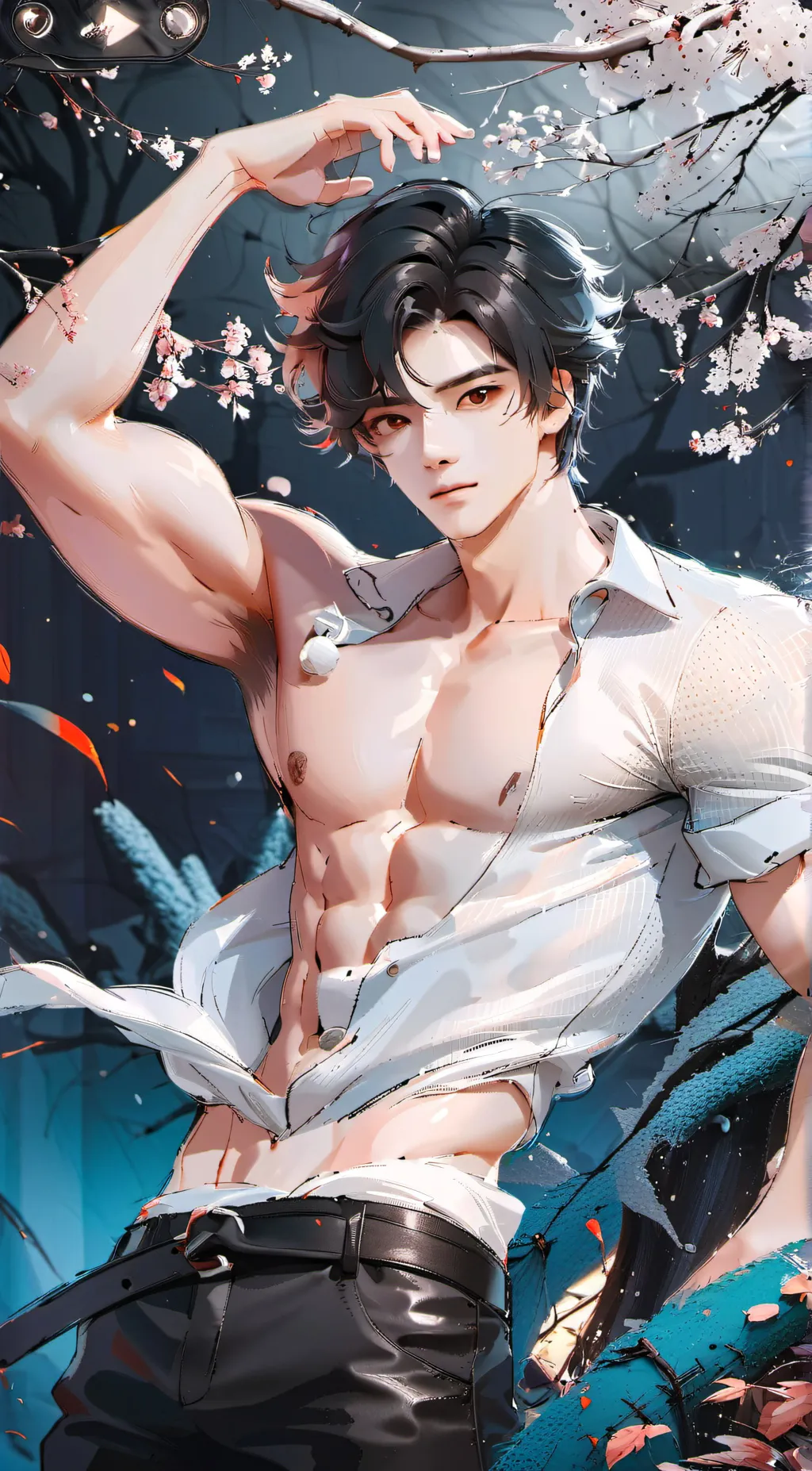 ai character: Karl  background