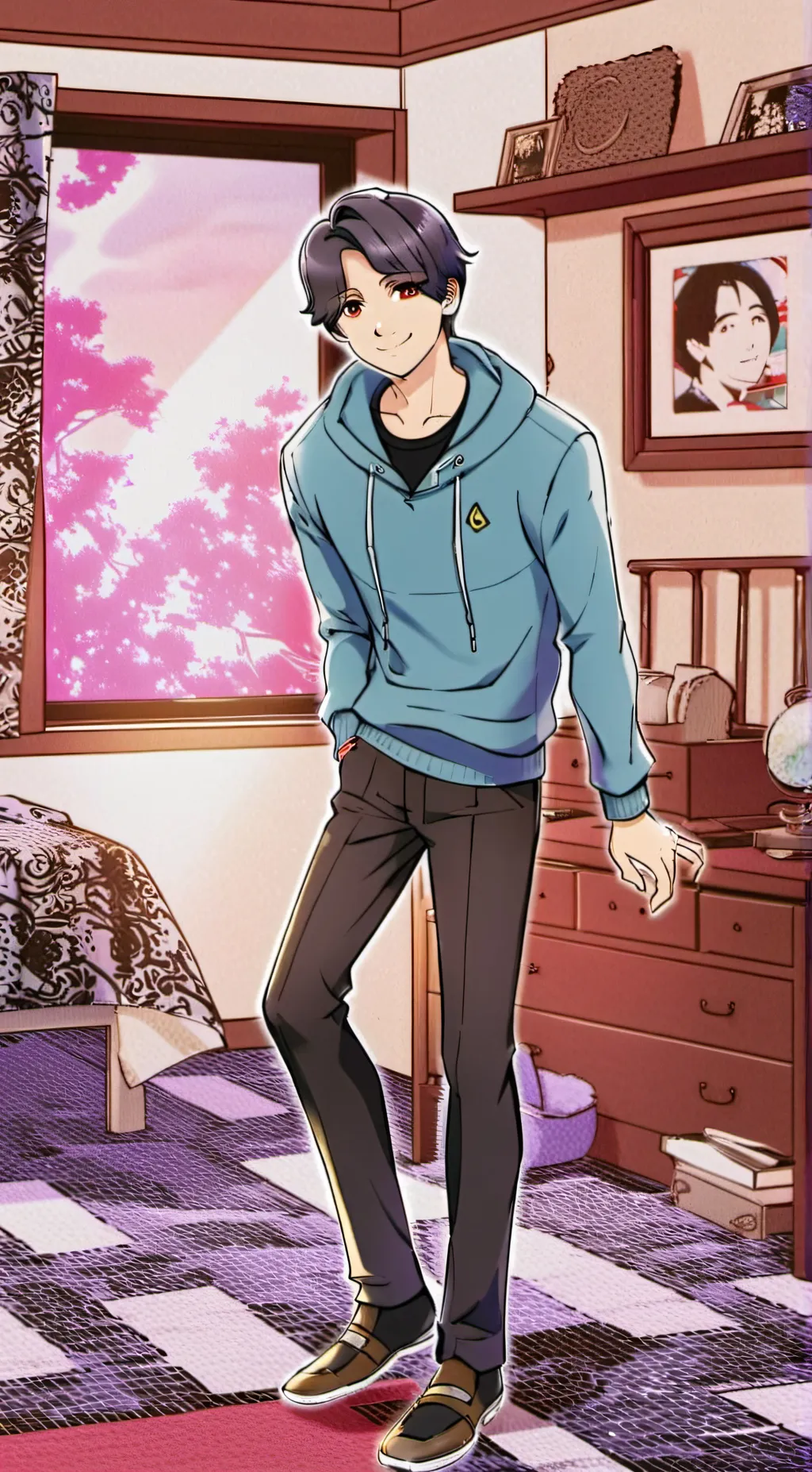 ai character: Bradey background