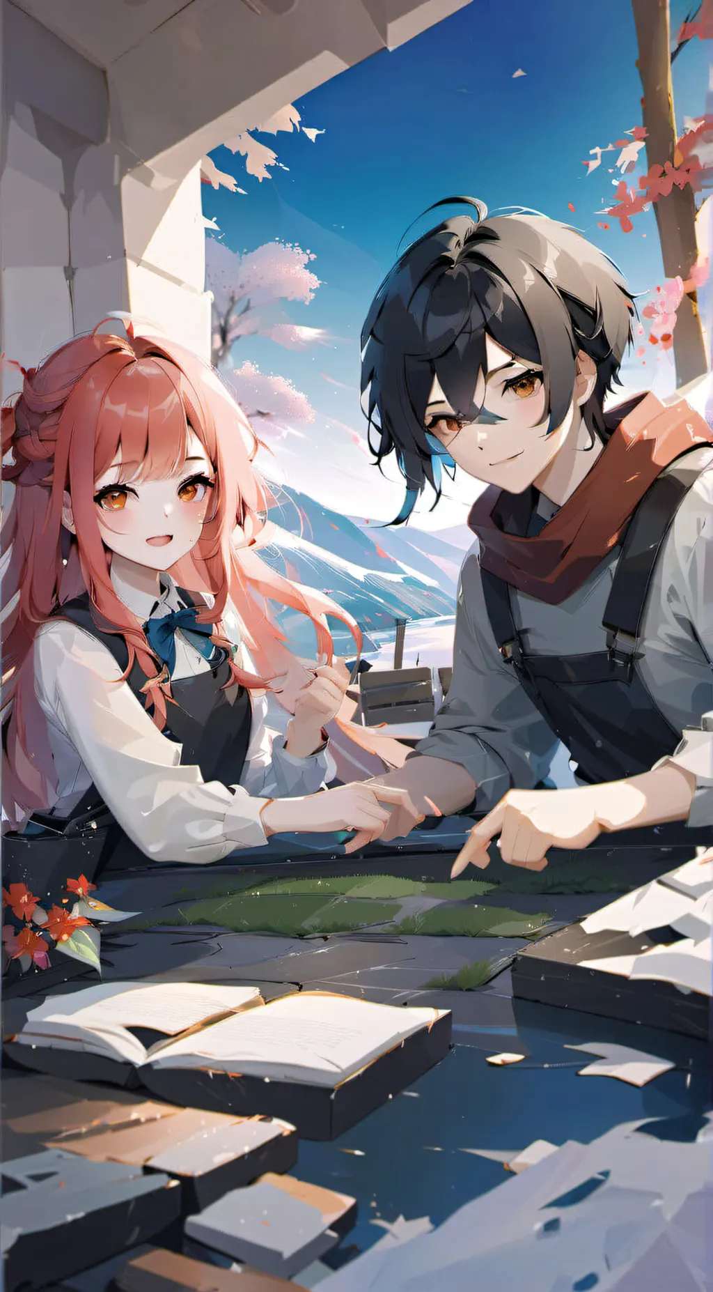 ai character: marinette background