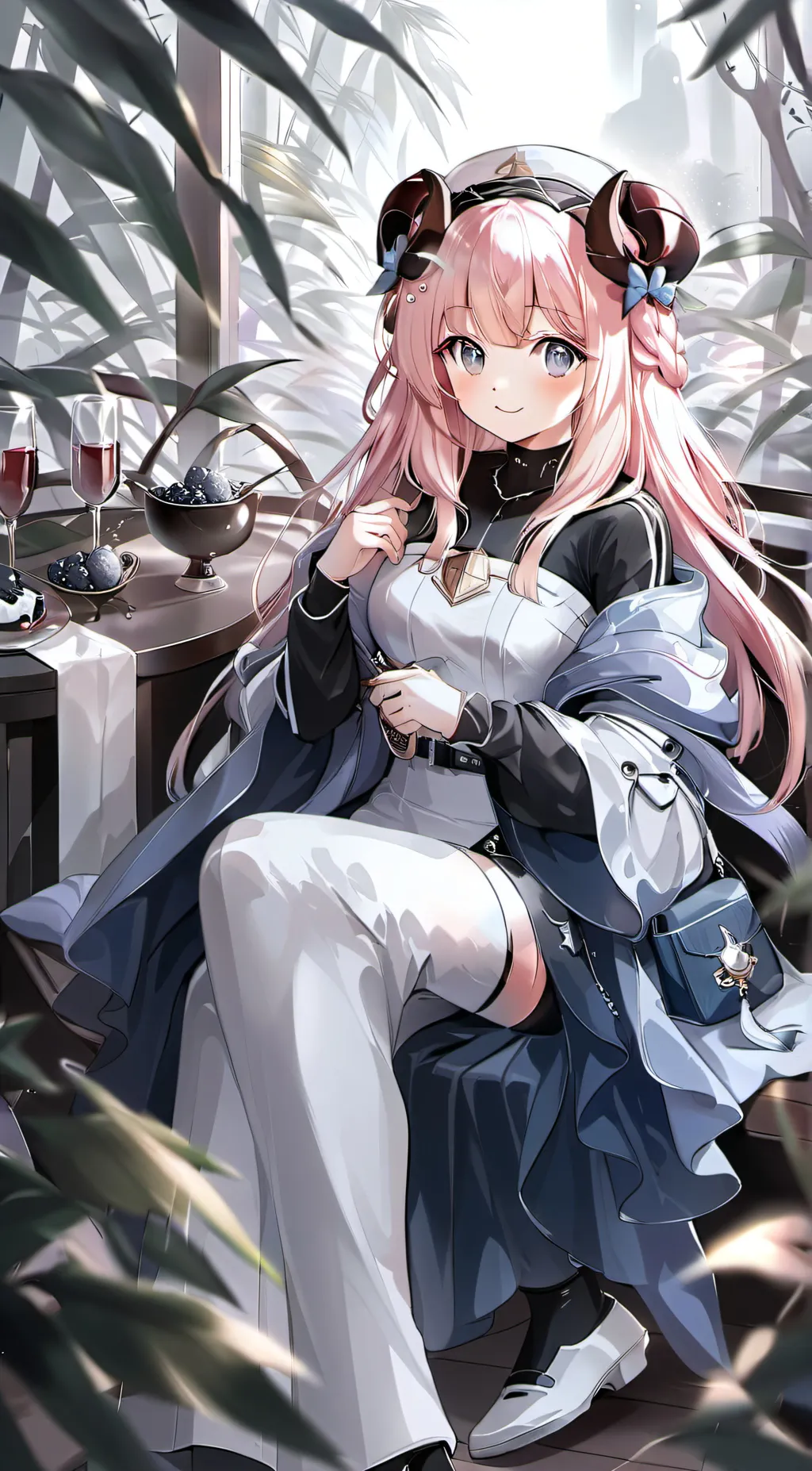 ai character:  lisa background