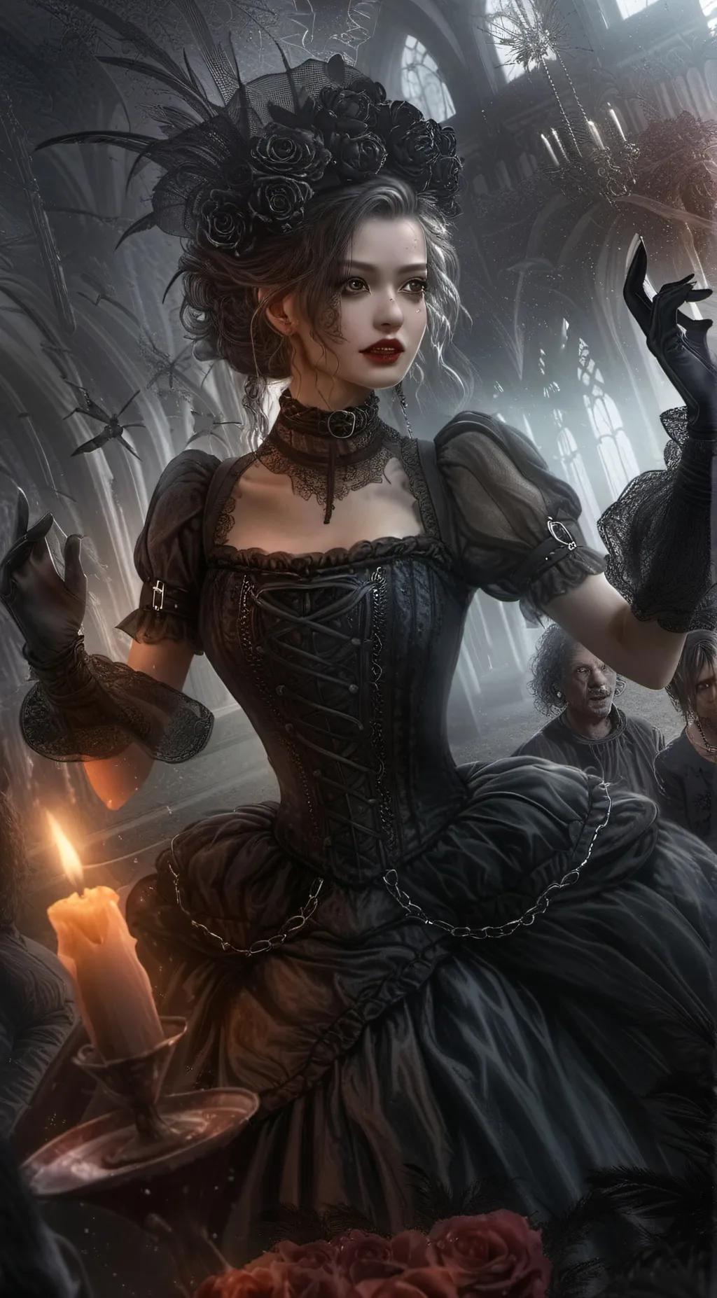 ai character: Find background