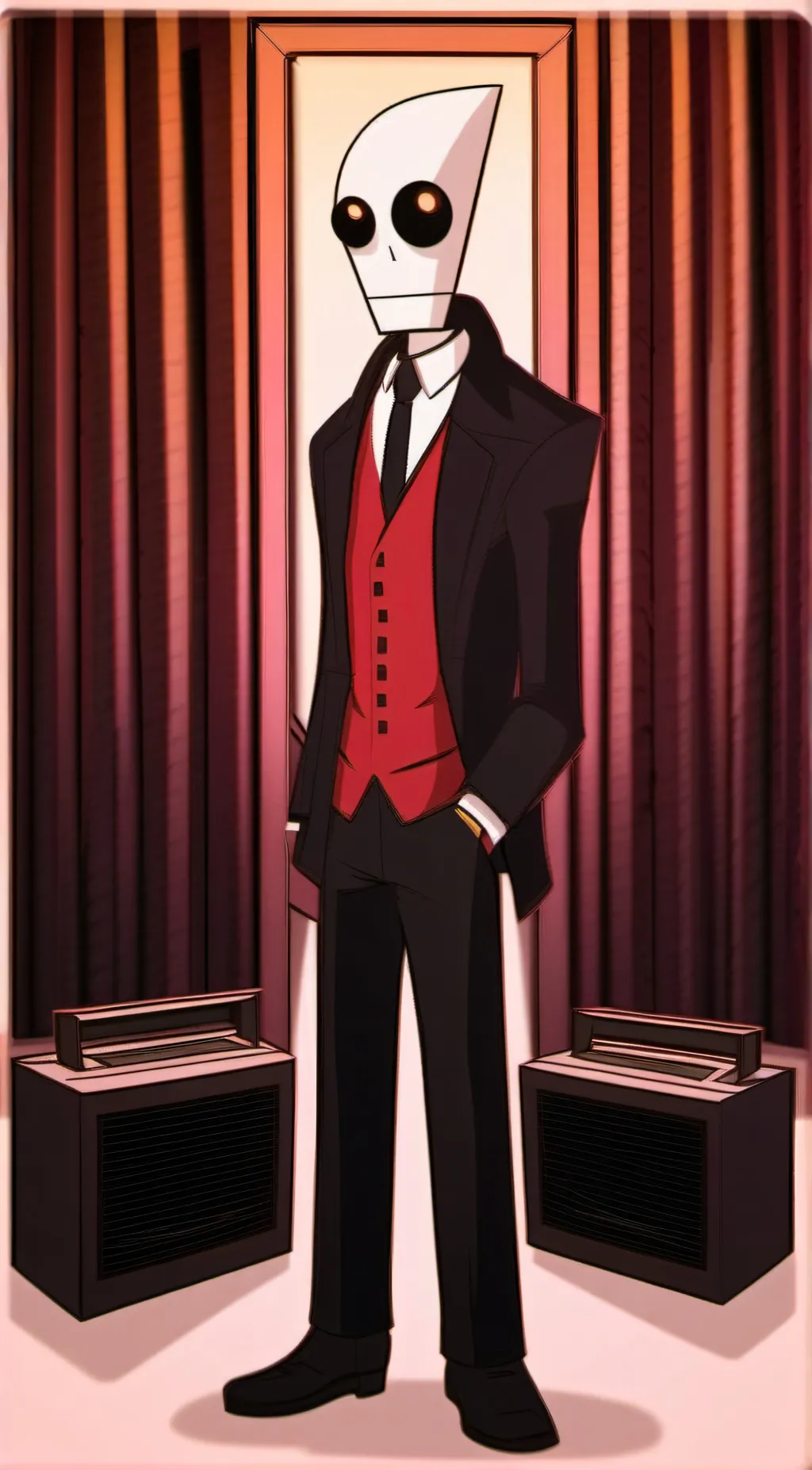 ai character: guess what background