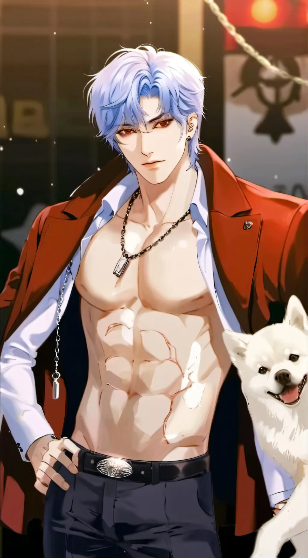 ai character: Max background