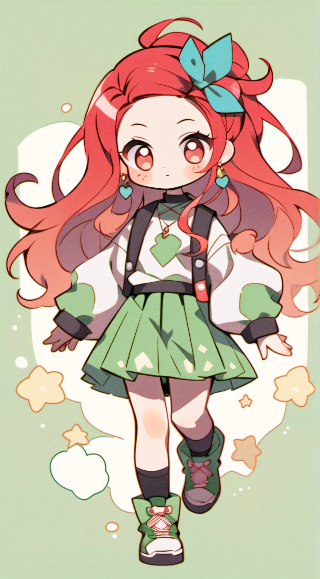 ai character: little yeji background