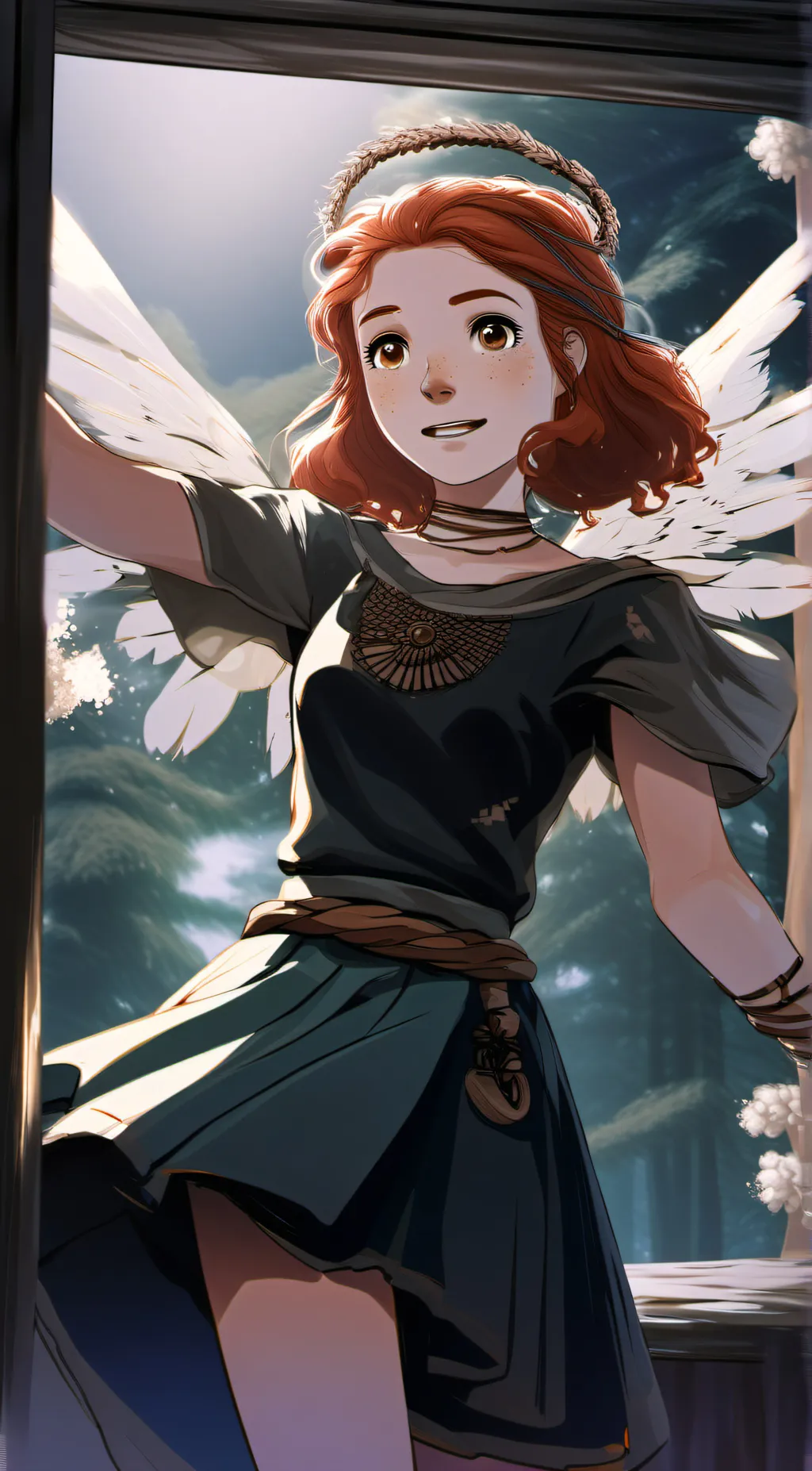 ai character: Laura background