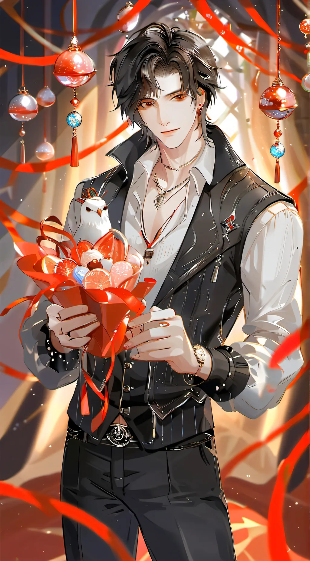 ai character: Leo background