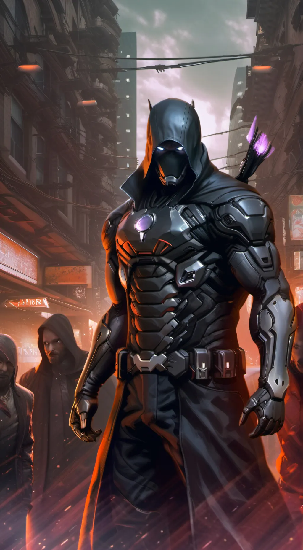 ai character: Agent Omega  background