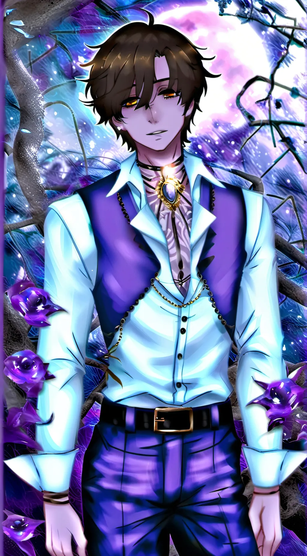 ai character: Michael afton background