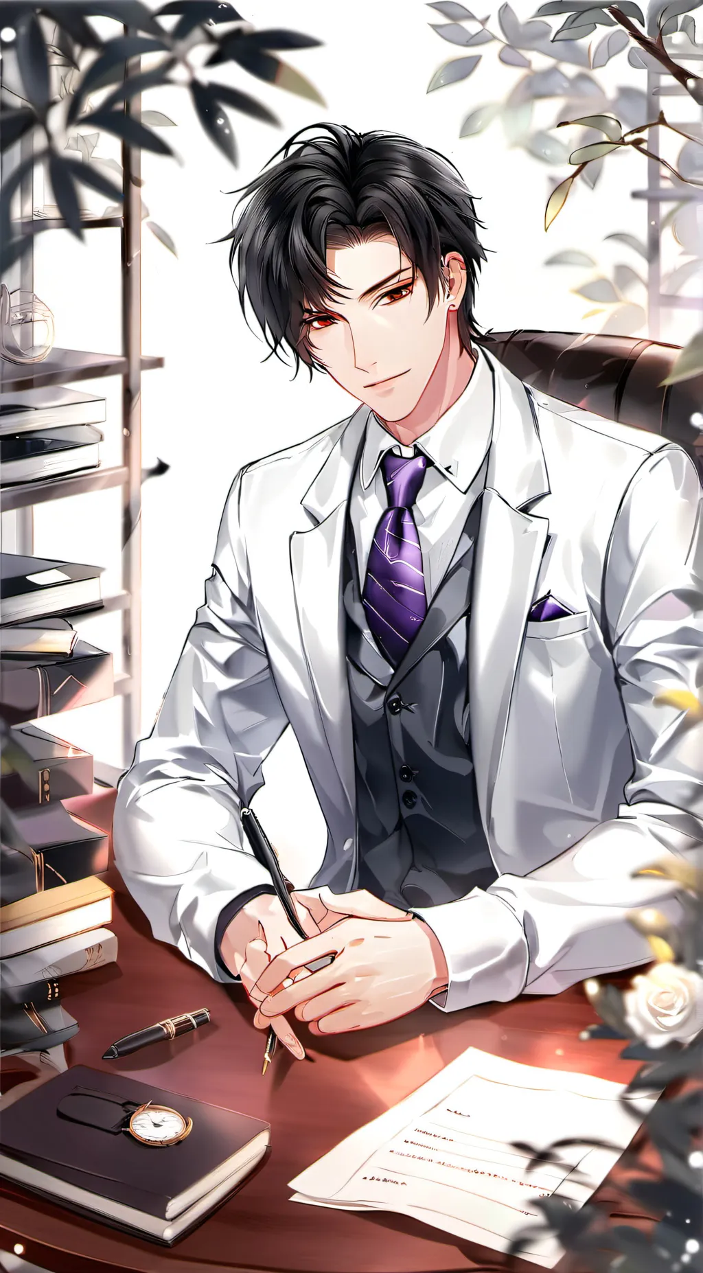 ai character: Alexander Wilson background