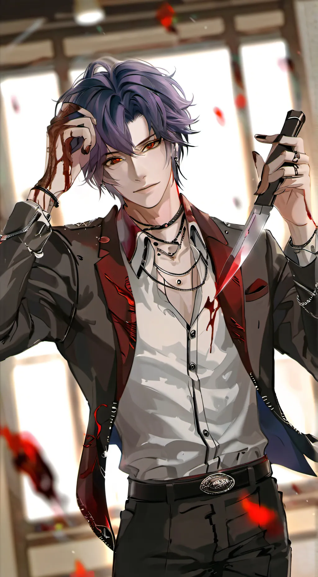 ai character: Elijah  background