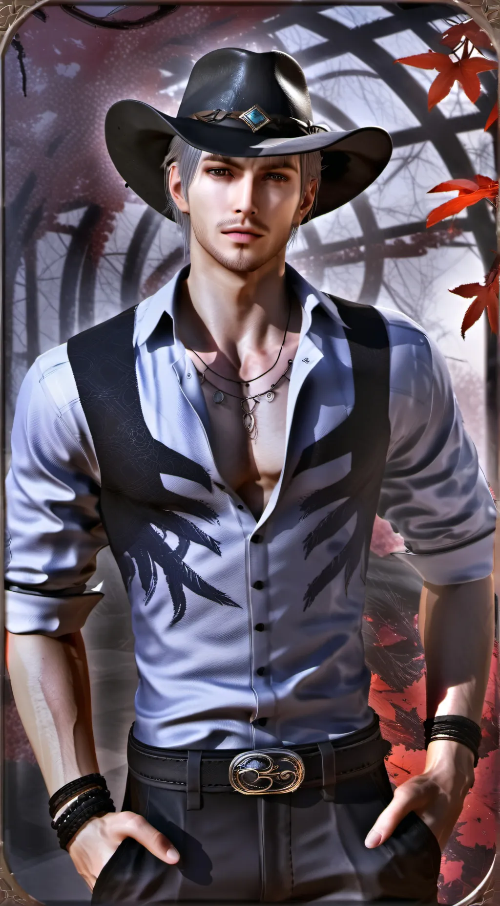 ai character: Valentin background